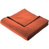 Biederlack Thermosoft Coperta, Misto Cotone, Terracotta, Matrimoniale, 150x200 cm