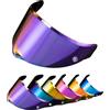 PSLER Visiera per AGV Pista GP RR Pista GPR CORSA-R RACE 3 RACE 2,Visiera Colorata Accessori per Casco da Moto Ricambio(Viola Intenso)
