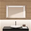 rivea Bahri specchio illuminato La: 100 cm, con illuminazione, diretta, BR2039MI, Bahri [Specchi > Specchi]