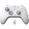 GameSir Nova 2 Lite Controller wireless con joystick ad effetto Hall e trigger, frequenza di polling 2.4G e Wired 1000Hz, Turbo, PC GamePad compatibile con PC/Switch/Steam/iOS/Android (bianco)