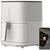 MasterPro I-Rocket 500 | Friggitrice ad Aria | Bianco | Capacità di 5 L e 1500 W di Potenza | Schermo LED Touch e Cestello Antiaderente | Friggitrice ad Aria | Temperatura Regolabile 80-200ºC
