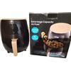 Generico Friggitrice ad Aria XXL, 8L, 2400W, Display LCD Touch, Controllo Digitale, Nero