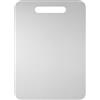 INOXLM lavorazioni inox INOXLM Tagliere Acciaio Inox Alimentare 34x23 cm Idoneo Haccp, Tagliere da cucina professionale double face e resistente, Tagliere in acciaio per Cucina, Bar e Ristorante - Made in italy