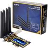 F FENVI fenvi T919 per macOS PC PCI Scheda WiFi Continuità & Handoff BCM94360CD Aeroporto Nativo WiFi & BT 4.0 1750Mbps 5GHz/2.4GHz 3x3 MIMO abgn+ac Beamforming + WLAN PCI-E Card (nessun driver necessario per