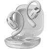 SHOKZ NEW OpenFit 2+ Cuffie Open-Ear con Audio Dolby, Auricolari Comodi con Ganci Morbidi, 48H di Riproduzione, Resistenza all'Acqua IP55, Ricarica Rapida USB-C e Wireless, Custodia Inclusa, Grigio