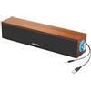 SHLWYG Altoparlanti per computer in legno, altoparlanti multimediali Bluetooth, altoparlanti plug-in Bluetooth, altoparlanti per computer - adatti per computer, TV, smartphone, ecc.