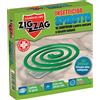 ZIG-ZAG Zig Zag, Spirotto, Insetticida a spirale per esterno, durata 8 ore, utile contro zanzare, zanzare tigre, pappataci, confezione da 10 spirali