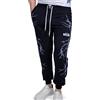 XTREME BOXING - Pantaloni della Tuta Lunghi, Joggers in Cotone Leggero per Uomo, Sportivi Leggeri Ideali per Casa, Palestra, Corsa, attività Sportiva, Jogging e Tempo Libero XP211 (XXL, Navy)