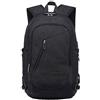 Yuepin Zaino per Laptop, Viaggio Zaino Resistente all'Acqua Business Borse con Serratura Antifurto e Porta di Ricarica USB per Notebook da 17 Pollici(Nero)