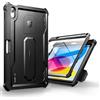 Dexnor Custodia per iPad 10,9'' iPad 10 Generazione (2022) Cover con Protezione per Lo Schermo, Antiurto Resistente alla Dissipazione del Calore Anteriore e Posteriore con Supporto - Nero