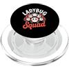 Ladybug Squad Team Ladybugs Coccinella con cuori Bug lover coccinella adulto bambini uomini donne PopSockets PopGrip per MagSafe