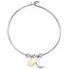 S'Agapõ Bracciale Donna In Acciaio Con Simbolo Luna | Collezione Feelings - SFE13