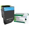 Lexmark Originale Toner Lexmark 456C (71B20C0) ciano - U00406
