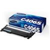 Samsung Originale Toner Samsung CLT-C406S (ST984A) ciano - 148045