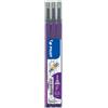 Pilot Ricarica refill viola penna cancellabile Pilot Frixion Point - tratto 0,25 mm (conf. 3)