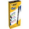 Bic Penna cancellabile con cappuccio Bic Gelocity Illusion nera - tratto 0,35 mm (conf. 12)
