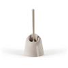 Perfetto Portascopino angolare in plastica bianco - Z12078