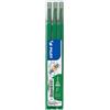 Pilot Ricarica refill verde penna cancellabile Pilot Frixion Point - tratto 0,25 mm (conf. 3)