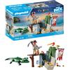 Playmobil - Pirata Con Alligatore 71473
