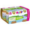 HIPP - Omogeneizzato Salmone e Verdure 4x80 g - Ideale per bambini dal 4° mese