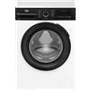 Beko Lavatrice Frontale 8 kg Classe A 1400 Giri EnergySpin Nero e Bianco