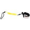 Wakects Leash da Surf, Lacci di Sicurezza da Surf Surf Guinzaglio Leash Antisettico Regolabile e Comodo per Praticare Il Surf (Giallo)