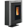 La Nordica Stufa a pellet canalizzata slim 3,3-10kW pietra naturale Pro Air 6m