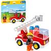 PLAYMOBIL 1.2.3 6967, Autoscala Pompieri per Bambini dai 18 Mesi