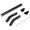 Aramox Portacellulare Moto, Compatibile con KLE 650 VERSYS 2015 2016 2019, Staffa Telefono Staffa GPS Moto, Porta Navigatore Moto in Fibra di Carbonio