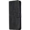 generale compatibile PER XIAOMI REDMI NOTE 8T CUSTODIA cover STAND flip libro MAGNETICA GEL SILICONE TPU protezione eco pelle protezione PORTAFOGLIO porta carte Nero