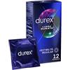 Durex Settebello Lunga Durata, Preservativo Ritardante per Lui, Vestibilità Regular, 12 Profilattici Lubrificati