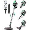 Vactidy Aspirapolvere Senza Fili V8,25KPa Scopa Elettrica Senza Fili Potente 4 in 1, Aspirapolvere Portatile Ultra-leggero, Autonomia 35 Min con Batteria Rimovibile