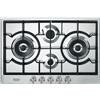 De'Longhi Piano Cottura Gas 4 Fornelli 75 cm da Incasso Acciaio Inox NSL475X