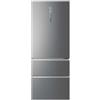 Haier Frigorifero Combinato 450L No Frost 70cm Platino Classe E HTOPMNE7193
