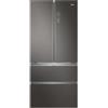 Haier HB18FGSAAA Frigorifero Side-by-Side FD 83 Serie 7 539L No Frost Argento Titanio Vetro
