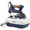 G3 Ferrari G40019 Getto-VAP Sistema Stirante Professionale, 2000 W, Serbatoio 700cc, 3 Bar pressione, Termostato regolabile, Accensione separata ferro/caldaia, Blu/Bianco