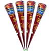 GREEN VITALITY Aayushi Mehandi Cone Premium 100% naturale, 4 x 25 G