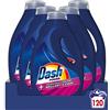 Dash Power Detersivo Lavatrice Liquido, 120 Lavaggi (5x24), Tecnologia Colori Brillanti E Fibre, Extra Efficacia Nel Ringiovanire Le Fibre, Efficace Anche A Bassa Temperatura