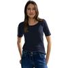 Cecil Style Lena, T-Shirt Donna, Universal Blue, XL