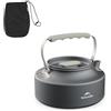 Naturehike Kit di Pentole da Campeggio Utensili da Cucina con Pentola da Campeggio, Padella Antiaderente e Bollitore, Set di Cucina Portatile da Esterno per Viaggi Trekking ed Escursioni