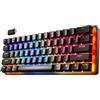 SteelSeries Apex Pro Mini Wireless HyperMagnetic Tastiera da gaming - La più veloce al mondo - Fattore di forma 60% - RGB - Copritasti in PBT - BT - 2.4GHz - USB-C - Layout Tedesco (QWERTZ)