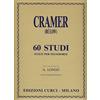 Curci Cramer 60 Studi Scelti Per Pianoforte - Autore Bulow - revisione di A. Longo Nuova Edizione Riveduta