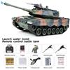 Brother Tanks Carro Armato Radiocomandato S822 German Leopard Battle Tank 2.4GHz Scala 1:18