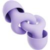Oziooe Tappi Orecchie Dormire Viola-Ultra-Comfy, tappi auricolari a forma di C per concentrazione, concerti e sensibilità al rumore | con 28 dB SNR per una migliore protezione dell'udito