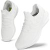 Giniros Scarpe Donna Sneakers Scarpe da Ginnastica Running Donna Corsa Camminata Tennis Outdoor Fitness Jogging Sportive Palestra Scarpe da Lavoro Leggere Traspiranti Casual Comode Bianco 36EU