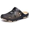 Hitmars Zoccoli Uomo Ciabatte Sanitarie Uomo Pantofole Gomma da Casa Estive Chiuse Classic Scarpe da Mare Clogs Nero EU 44 (C_AR6_923_BK44_Z)