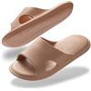 Misolin Ciabatte Donna Estive Casa Pantofole Leggere Uomo Doccia Sandali Comode Antisudore Slide Piscina Spiaggia Scarpe Unisex,Grigio W10(40-41 EU)