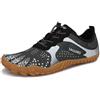 SAGUARO Estate Scarpe Barefoot Minimaliste Uomo Comode e Leggere Antiscivolo Trekking Trail Running Scarpe Asciugatura Rapida Outdoor e Indoor Neroscuro 40