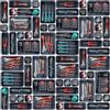 Giklux 45 Pezzi Cassetta Attrezzi Organizer Cassetti, per Viti Minuteria, Attrezzi Banco Da Lavoro, Scatole Vassoio Portaoggetti Organizzatore Cassetti Plastica, per Carrello Porta Attrezzi, Garage - Grigio