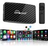 OTTOCAST Play2Video Pro Adattatore Wireless CarPlay con Netflix, YouTube, IPTV, CarPlay AI Box Plug & Play, Adattatore Video Multimediale per Veicoli 2016+ con CarPlay Cablato